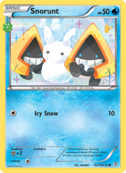 Snorunt - pokemon TCG Card
