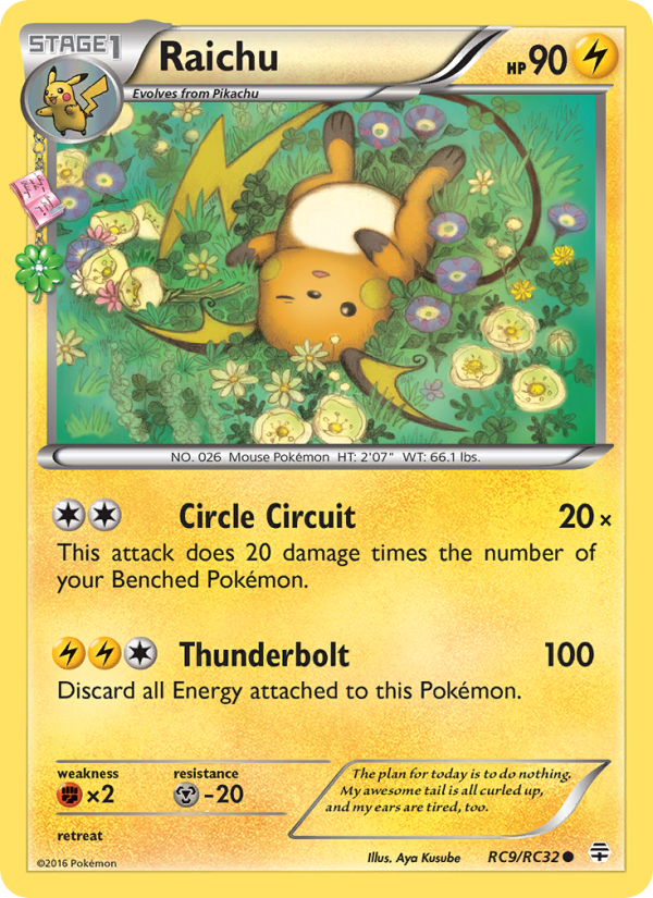 Raichu - Pokémon TCG Card