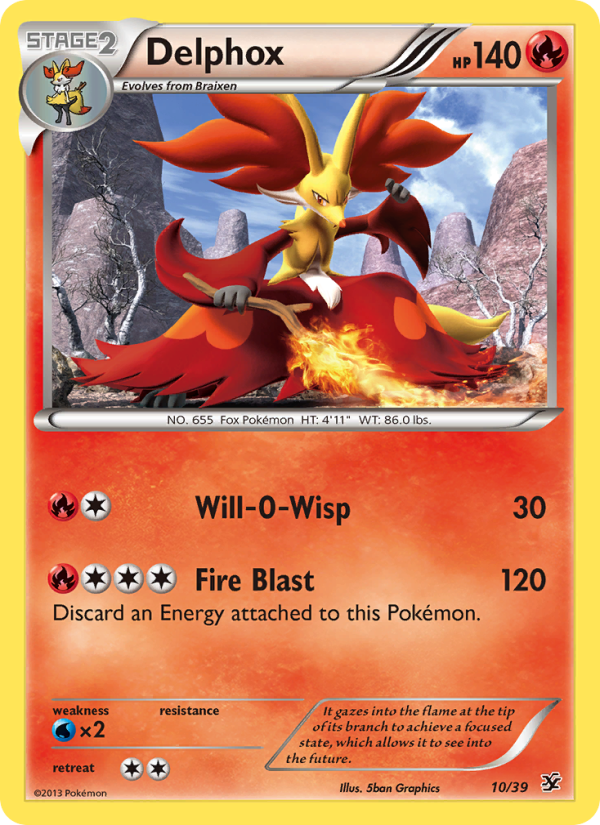Delphox - Pokémon TCG Card