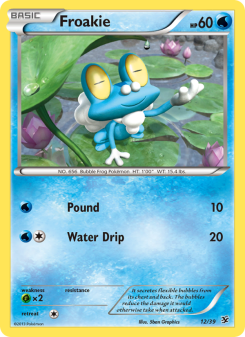 Froakie - pokemon TCG Card