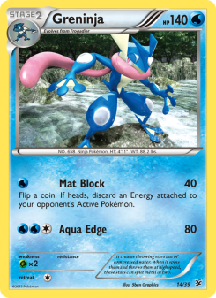 Greninja - pokemon TCG Card