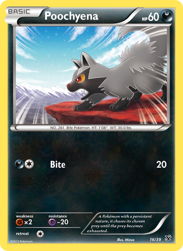 Poochyena - Pokémon TCG Card