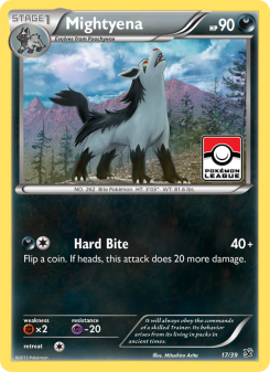 Mightyena - pokemon TCG Card