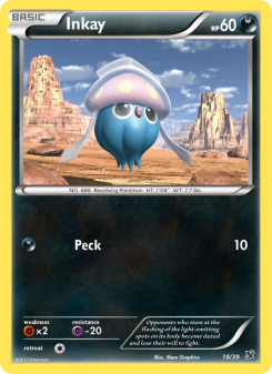 Inkay - pokemon TCG Card
