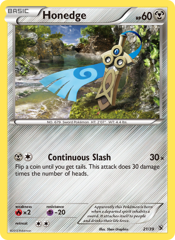 Honedge - Pokémon TCG Card