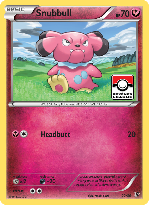 Snubbull - Pokémon TCG Card
