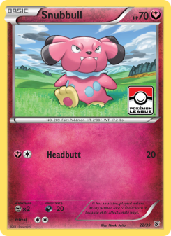 Snubbull - pokemon TCG Card