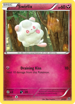Swirlix - pokemon TCG Card