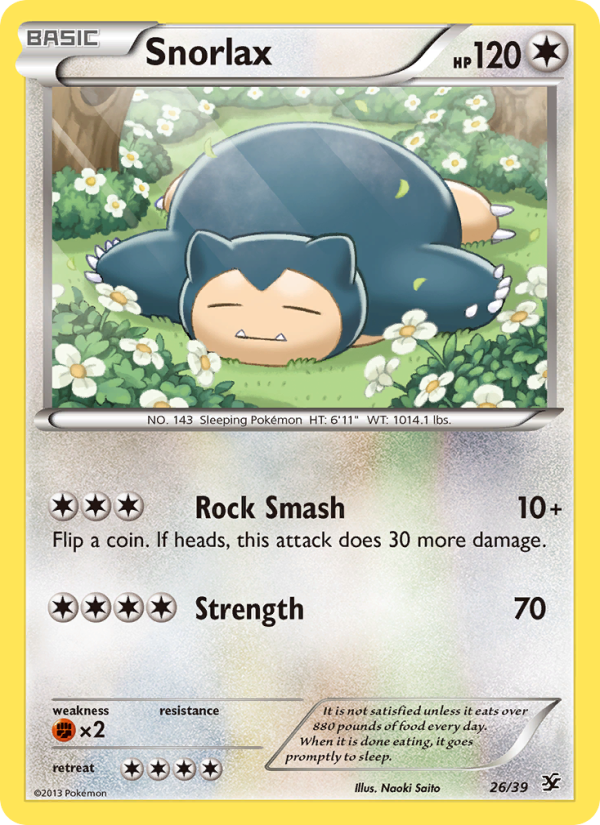 Snorlax - Pokémon TCG Card