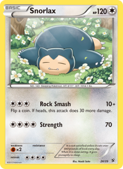 Snorlax - pokemon TCG Card
