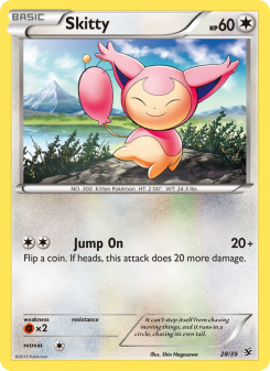 Skitty - pokemon TCG Card