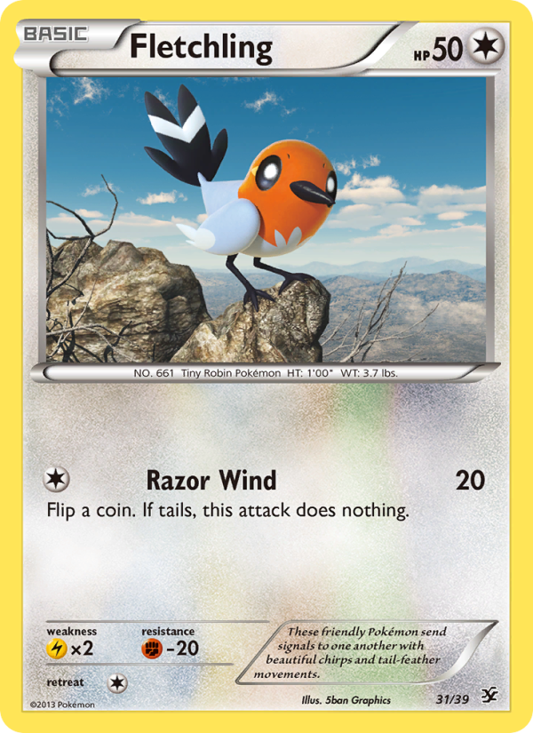 Fletchling - Pokémon TCG Card