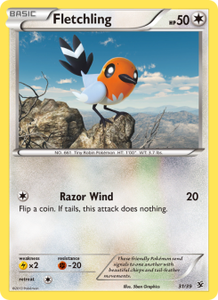 Fletchling - pokemon TCG Card