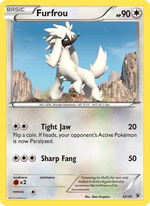 Furfrou - Pokémon TCG Card