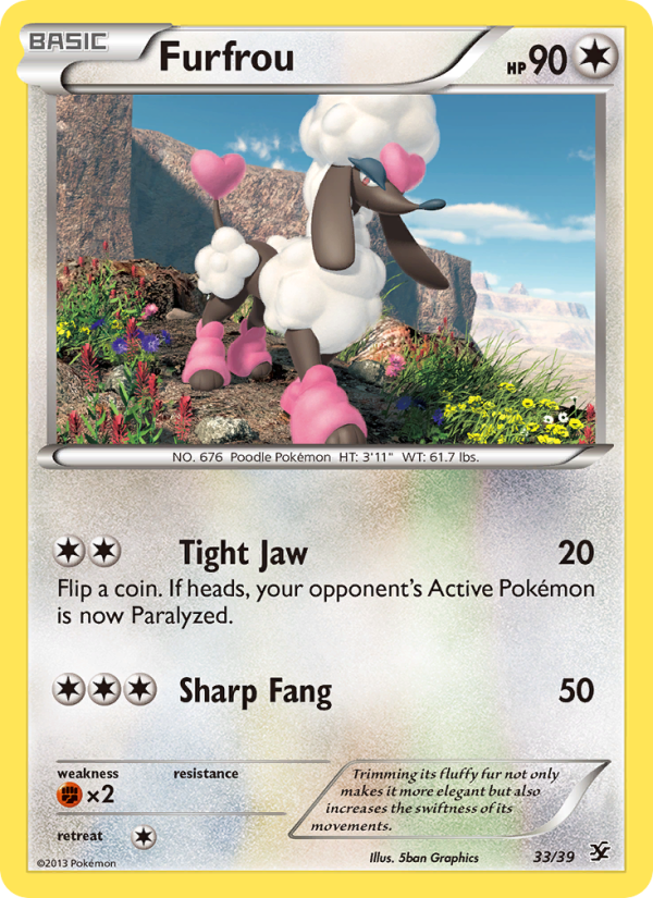 Furfrou - Pokémon TCG Card