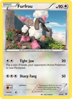 Furfrou - pokemon TCG Card