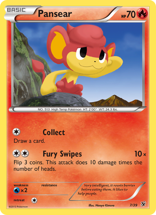 Pansear - Pokémon TCG Card