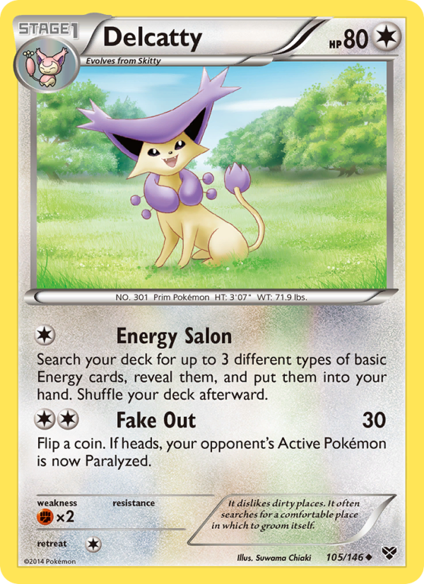 Delcatty - Pokémon TCG Card