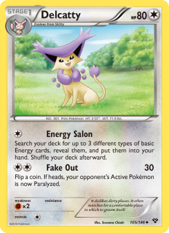 Delcatty - pokemon TCG Card