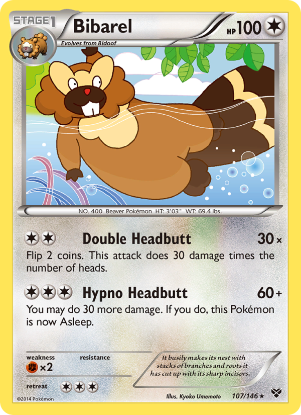 Bibarel - Pokémon TCG Card