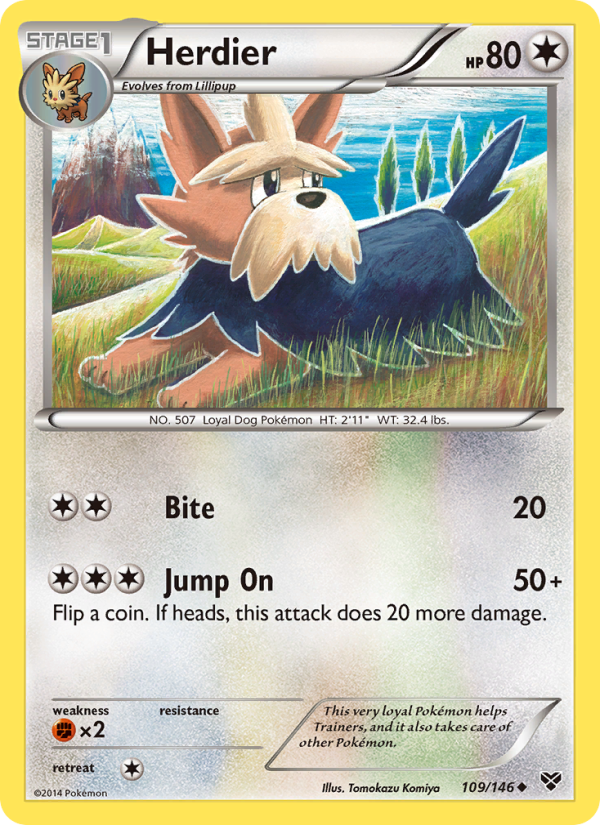 Herdier - Pokémon TCG Card