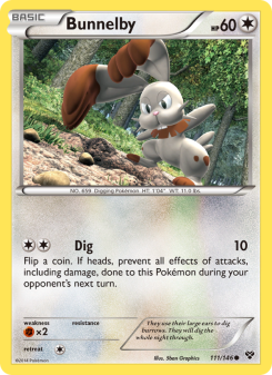 Bunnelby - pokemon TCG Card