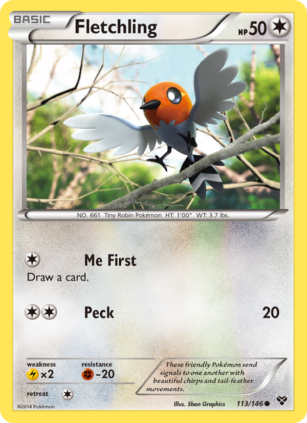 Fletchling - Pokémon TCG Card