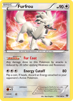 Furfrou - pokemon TCG Card