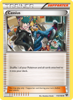 Cassius - pokemon TCG Card