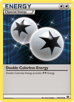 Double Colorless Energy - pokemon TCG Card