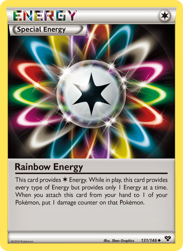 Rainbow Energy - Pokémon TCG Card