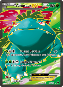 Venusaur EX - pokemon TCG Card