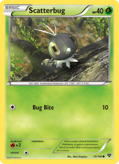 Scatterbug - pokemon TCG Card