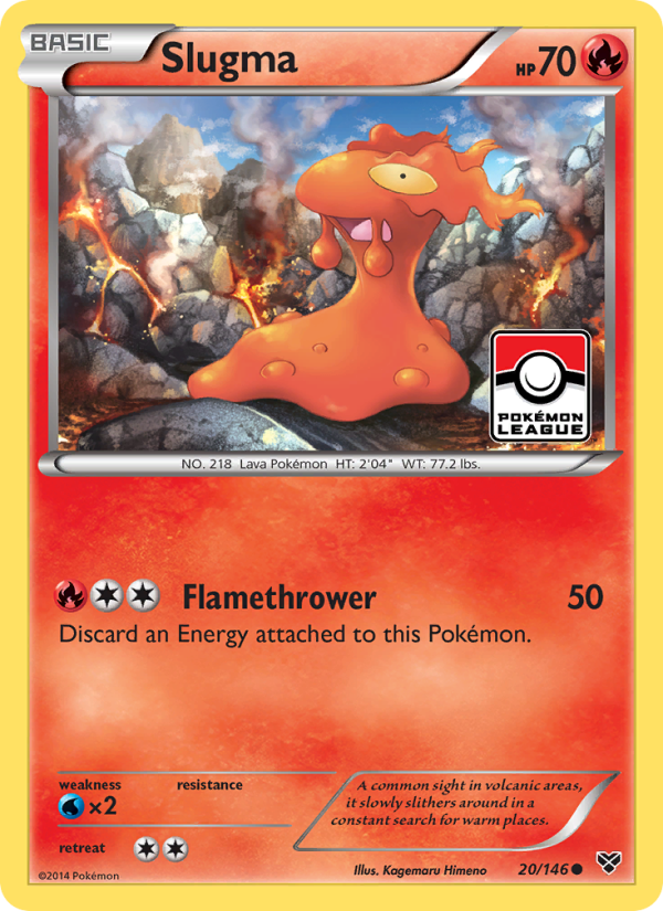 Slugma - Pokémon TCG Card