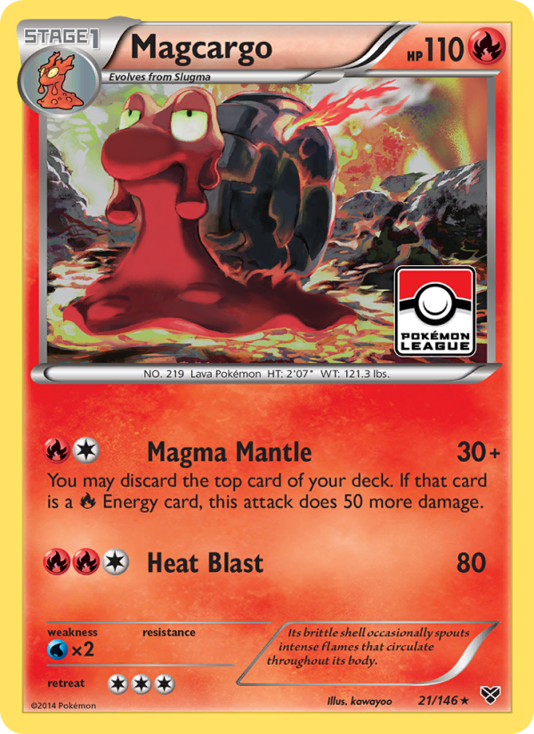Magcargo - Pokémon TCG Card