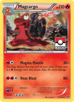 Magcargo - pokemon TCG Card