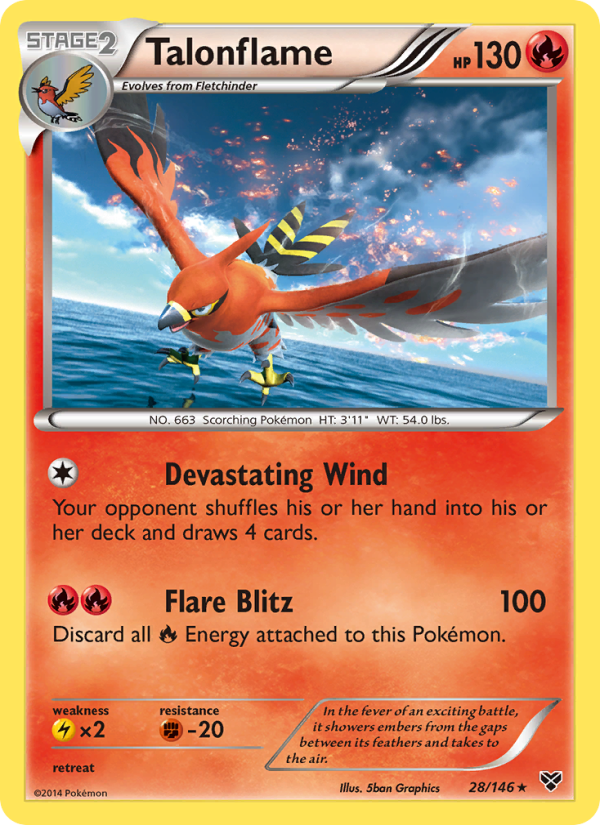 Talonflame - Pokémon TCG Card