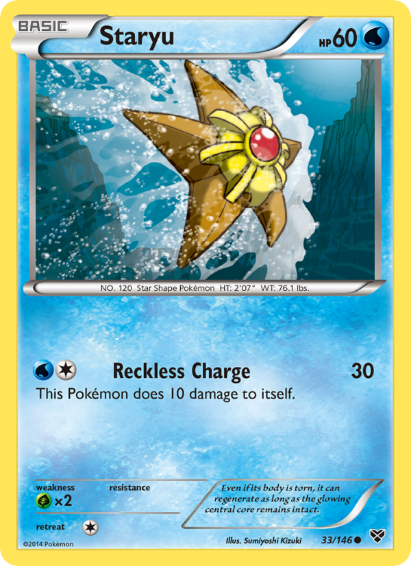 Staryu - Pokémon TCG Card