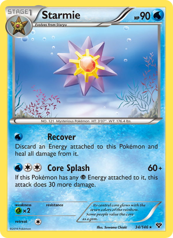 Starmie - Pokémon TCG Card