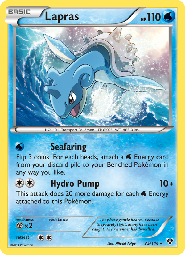 Lapras - Pokémon TCG Card