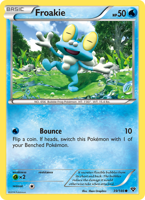 Froakie - Pokémon TCG Card