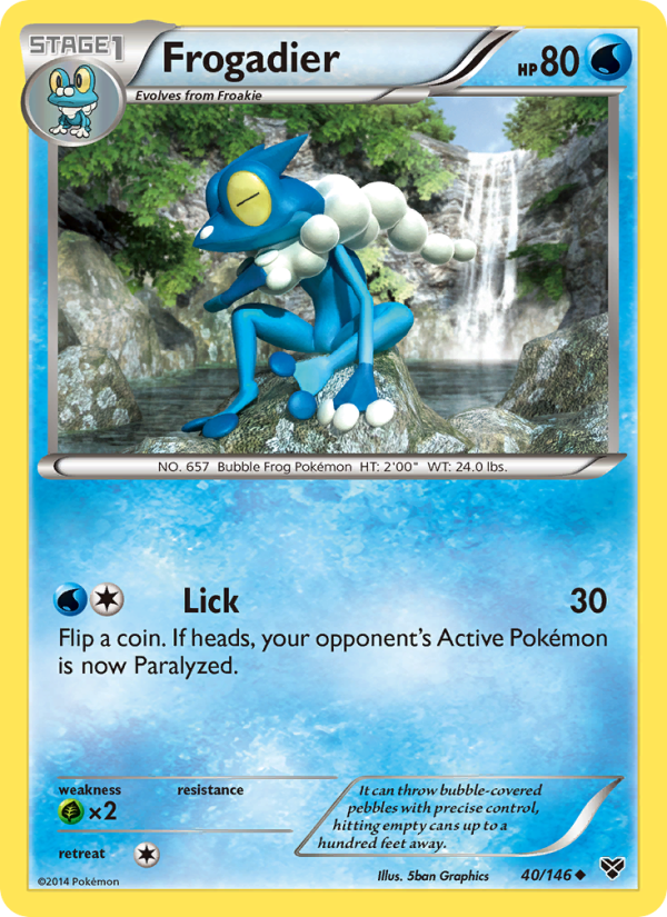 Frogadier - Pokémon TCG Card