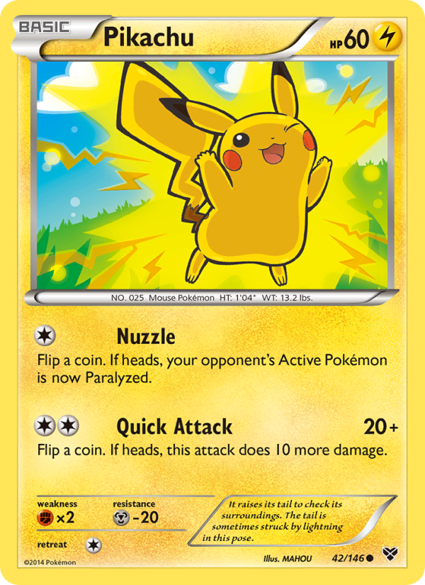 Pikachu - Pokémon TCG Card