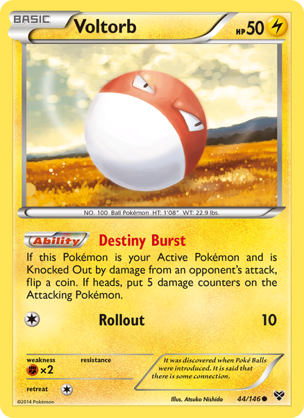 Voltorb - Pokémon TCG Card