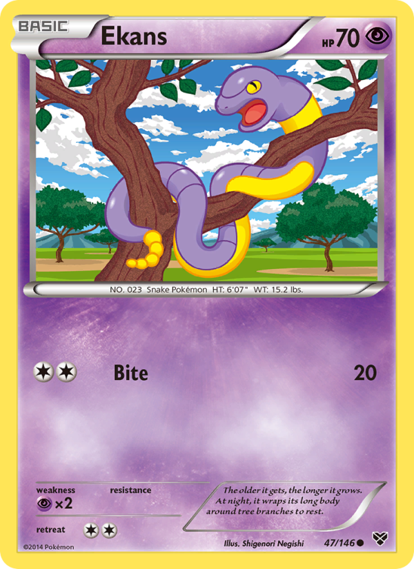 Ekans - Pokémon TCG Card