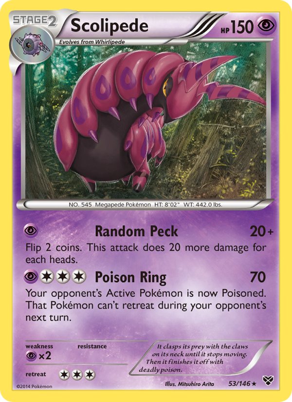 Scolipede - Pokémon TCG Card