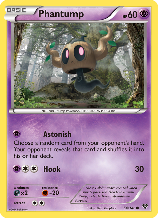 Phantump - Pokémon TCG Card