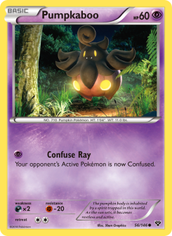Pumpkaboo - pokemon TCG Card