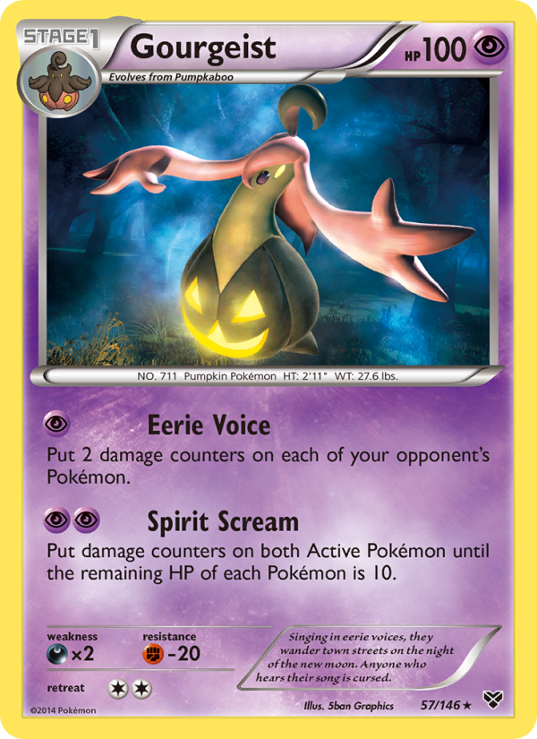 Gourgeist - Pokémon TCG Card