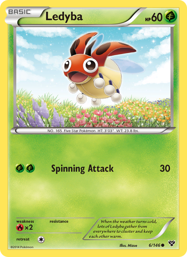 Ledyba - Pokémon TCG Card